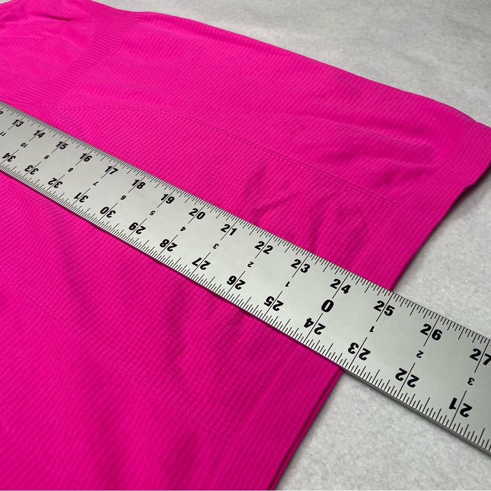 2/$30 ZYIA Active Fuchsia Pink Racerback Stretchy Top Size XS #1272 - Picture 7 of 7